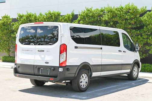 Oxford White 2024 Ford Transit-350 XLT