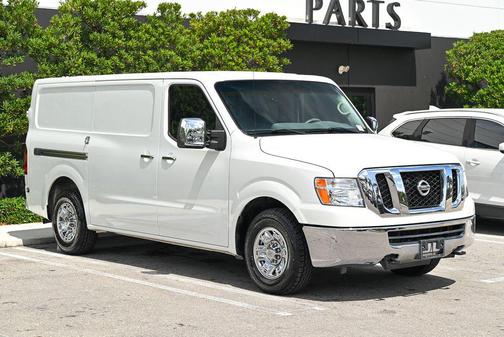 Glacier White 2020 Nissan NV Cargo NV3500 HD S V8