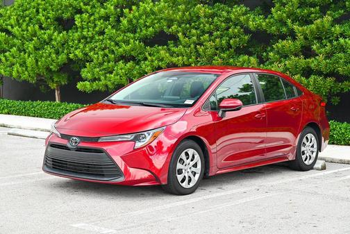 Ruby Flare Pearl 2023 Toyota Corolla LE
