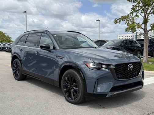 Gray Metallic 2026 Mazda CX-90 3.3 Turbo S Premium Sport