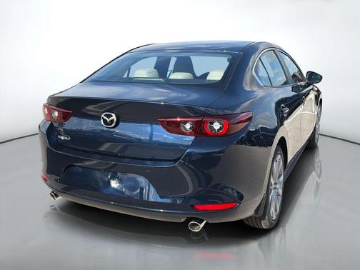 Deep Crystal Blue Mica 2026 Mazda Mazda3 FWD w/Preferred Package