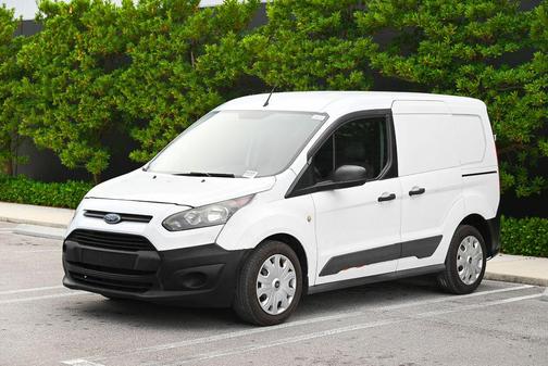 Frozen White 2017 Ford Transit Connect XL