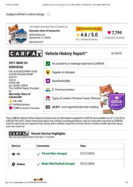 2021 BMW X5 xDrive40i