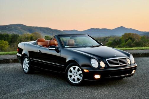 Black 2003 Mercedes-Benz CLK-Class 320