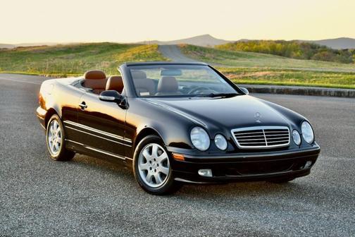 Black 2003 Mercedes-Benz CLK-Class 320