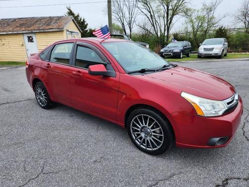 Sangria Red Clearcoat Metallic 2009 Ford Focus SES