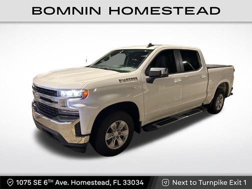 Summit White 2021 Chevrolet Silverado 1500 LT