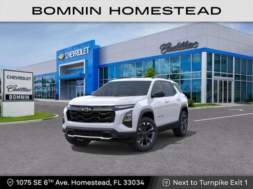 Polar White 2026 Chevrolet Equinox FWD RS