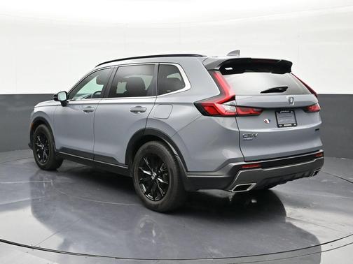 Gray 2025 Honda CR-V Hybrid Sport FWD