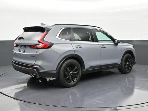 Gray 2025 Honda CR-V Hybrid Sport FWD