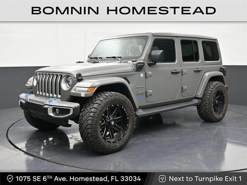 Sting-Gray Clearcoat 2022 Jeep Wrangler Unlimited 4xe Sahara