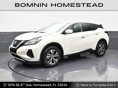 Pearl White Tricoat 2021 Nissan Murano S FWD