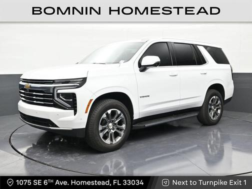 Summit White 2026 Chevrolet Tahoe LT