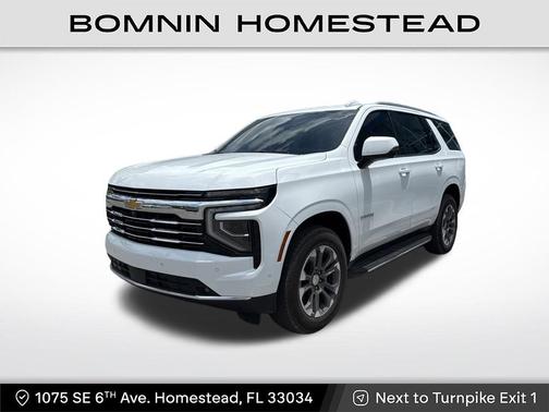 Summit White 2026 Chevrolet Tahoe LT