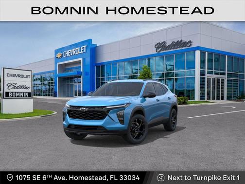 Marina Blue Metallic 2026 Chevrolet Trax LT