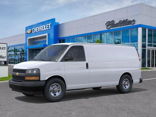 Summit White 2026 Chevrolet Express 2500 Work Van
