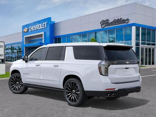 Polar White 2026 Chevrolet Suburban High Country, 4WD