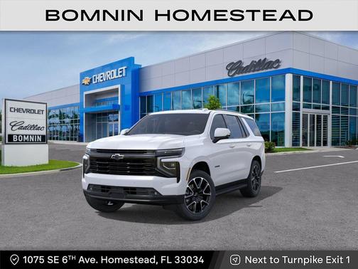 Summit White 2026 Chevrolet Tahoe 2WD RST