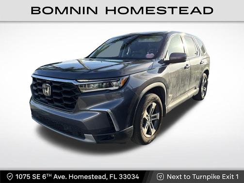 Modern Steel Metallic 2025 Honda Pilot EX-L