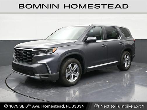 Modern Steel Metallic 2025 Honda Pilot EX-L