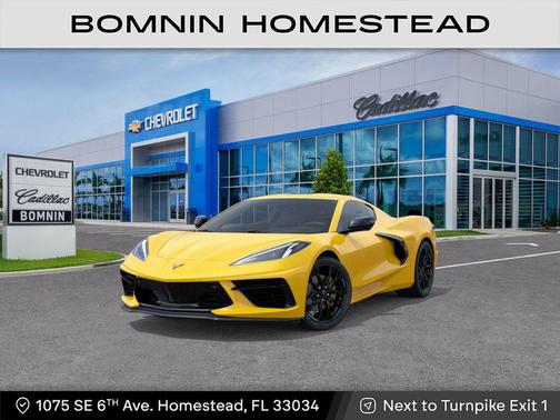 Competition Yellow Tintcoat Metallic 2026 Chevrolet Corvette Stingray w/2LT