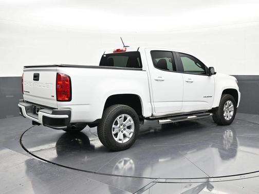 Summit White 2021 Chevrolet Colorado LT