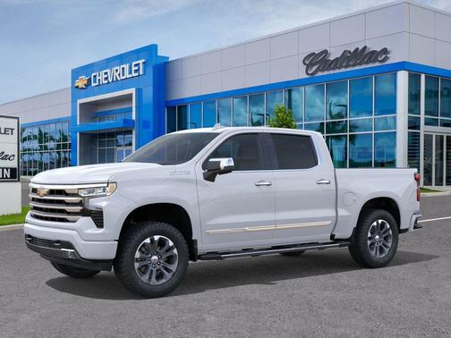 Polar White 2026 Chevrolet Silverado 1500 High Country