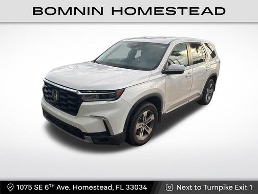 Platinum White Pearl 2024 Honda Pilot EX-L
