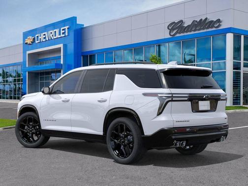 Polar White 2026 Chevrolet Traverse RS
