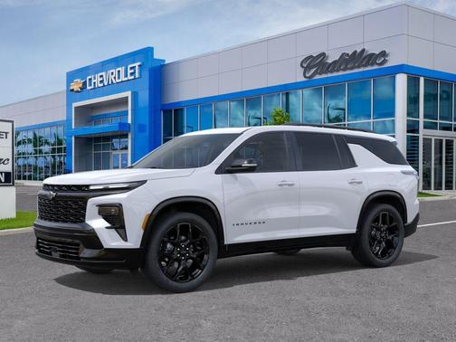 Polar White 2026 Chevrolet Traverse RS