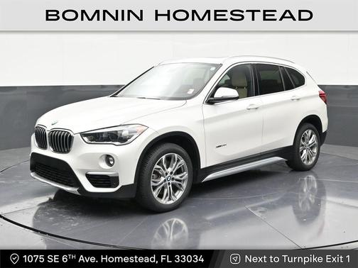 White Metallic 2017 BMW X1 xDrive 28i