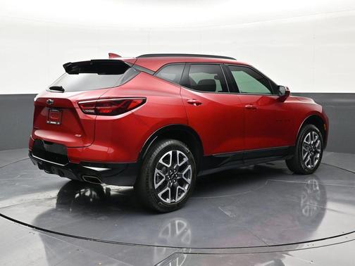 Radiant Red Tintcoat 2025 Chevrolet Blazer RS
