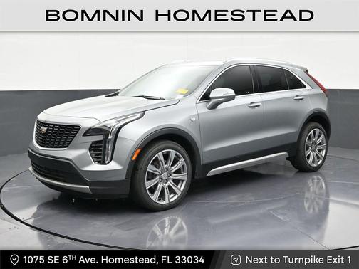 Silver Metallic 2023 Cadillac XT4 Premium Luxury