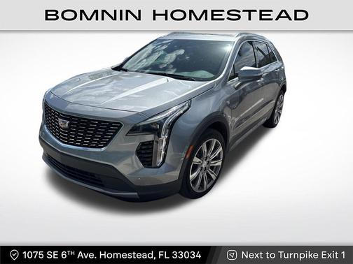 Silver Metallic 2023 Cadillac XT4 Premium Luxury