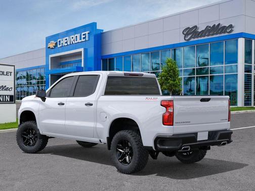 Summit White 2026 Chevrolet Silverado 1500 Custom Trail Boss