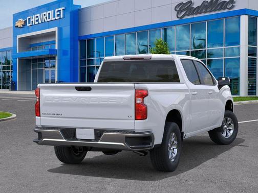 Summit White 2026 Chevrolet Silverado 1500 LT