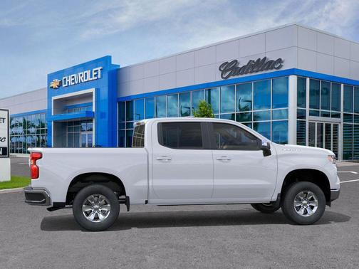 Summit White 2026 Chevrolet Silverado 1500 LT