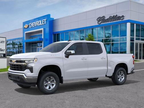 Summit White 2026 Chevrolet Silverado 1500 LT