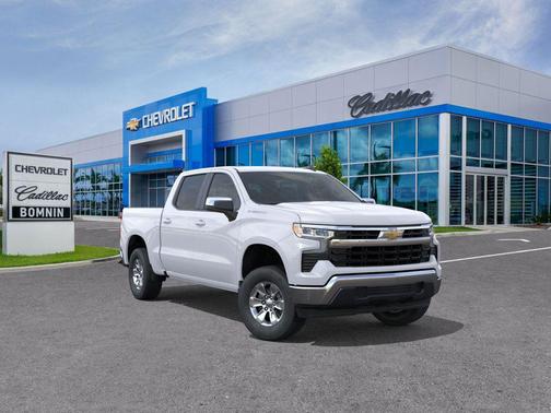 Summit White 2026 Chevrolet Silverado 1500 LT