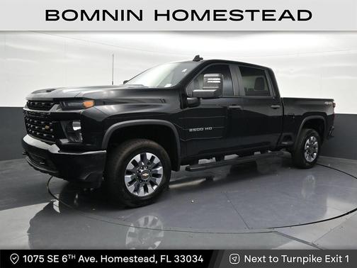 Black 2021 Chevrolet Silverado 2500 Custom