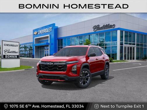 Radiant Red 2027 Chevrolet Equinox FWD RS