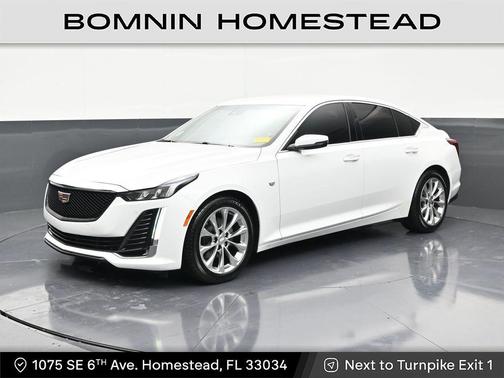 Summit White 2022 Cadillac CT5 Premium Luxury