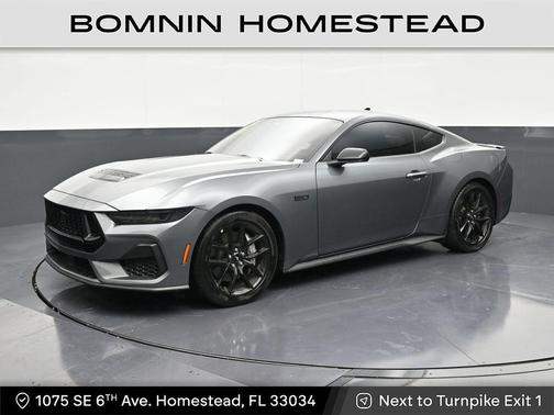 Carbonized Gray Metallic 2025 Ford Mustang GT Premium