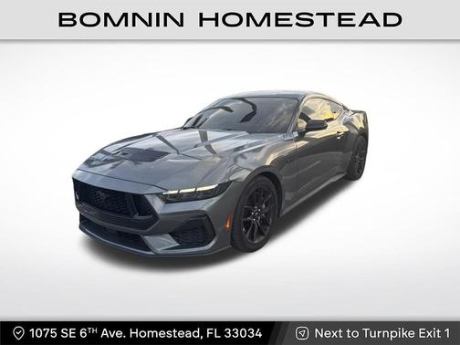 Carbonized Gray Metallic 2025 Ford Mustang GT Premium