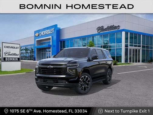 Black 2026 Chevrolet Tahoe 2WD RST