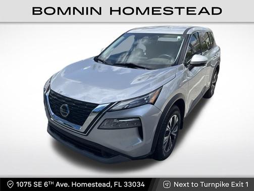 Brilliant Silver Metallic 2021 Nissan Rogue SV