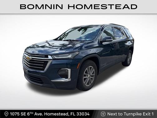 Northsky Blue Metallic 2023 Chevrolet Traverse LT Cloth