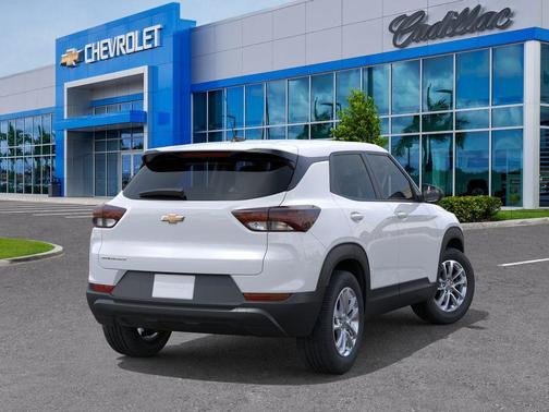 Summit White 2026 Chevrolet Trailblazer LS