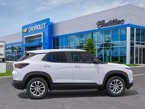Summit White 2026 Chevrolet Trailblazer LS