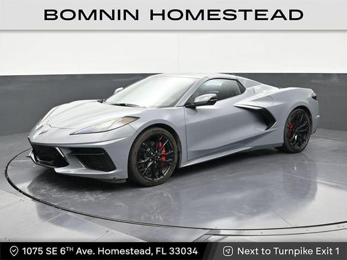 Sea Wolf Gray Tricoat 2024 Chevrolet Corvette Stingray w/1LT